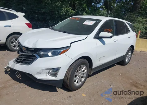 2018 Chevrolet Equinox Lt из США, поврежденный, VIN 2GNAXJEV3J6300707